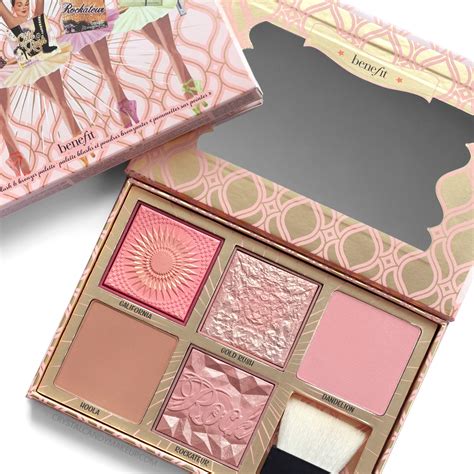 benefit bronzer and blush palette.